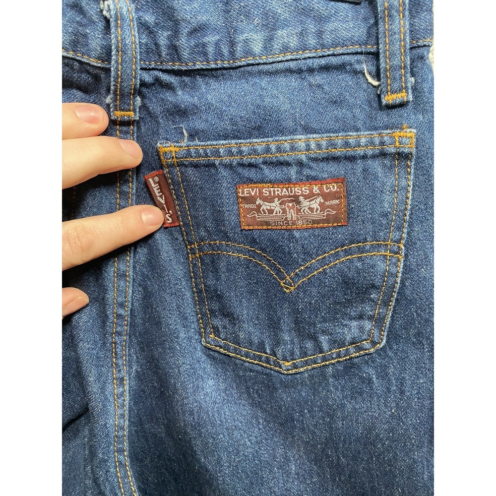 VTG Levi's Big E Woman's Jeans 70s 80s measures 23x33